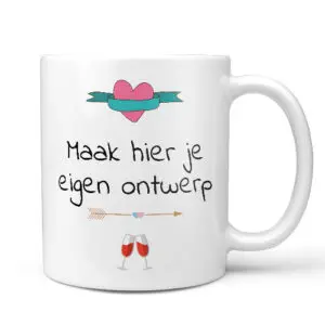 thumbnail ontwerp je eigen mok wit