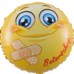 Ballon beterschap smiley
