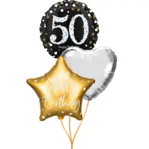 Ballonnen tros '50 jaar'