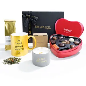 Theepakket 'je bent goud waard' deluxe