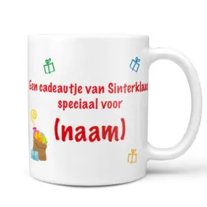 sinterklaas mok met naam