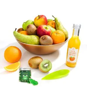 Fruitmand met opkikkertje