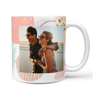 mok eigen tekst met foto thumbnail