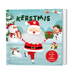 Kijk en voel boek kerst