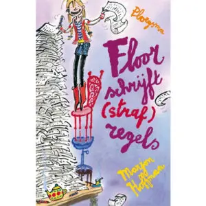 Floor schrijft (straf)regels. 8+