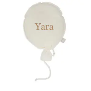 Ballon Party Collection - Ivory met naam