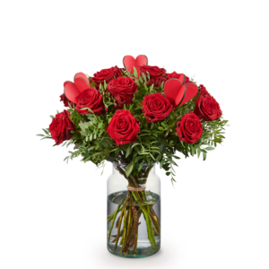 Liefdesboeket Rose rood