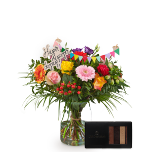 Verjaardagsboeket Julia - middel