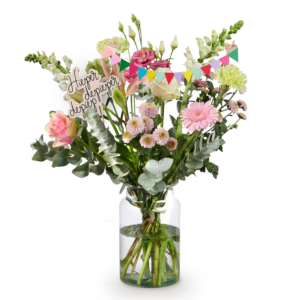 Verjaardagsboeket Tess - middel