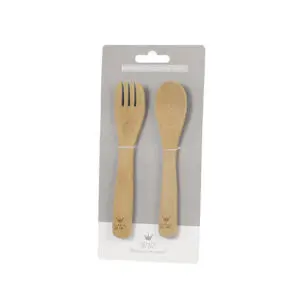 Bam Bam - Bamboe Vork en Lepel