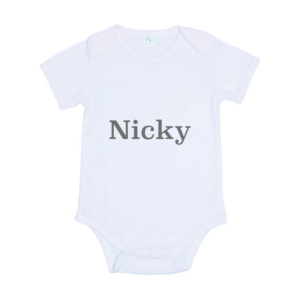 Rompertje met Bedrukking