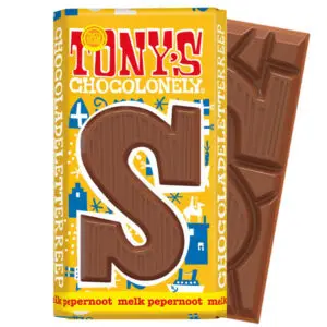 Tony reep melk pepernoot