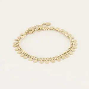 My Jewellery Armbandje muntjes goud