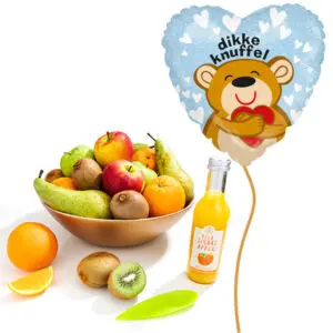 Fruitmand met ballon