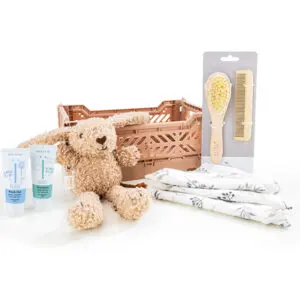 Geboorte Cadeaupakket 'Bunny' in Kratje