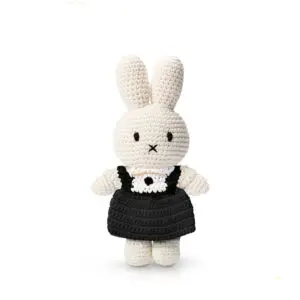 Nijntje Miffy en haar school uniform Handgemaakt