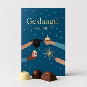 Geslaagd chocolade bonbons